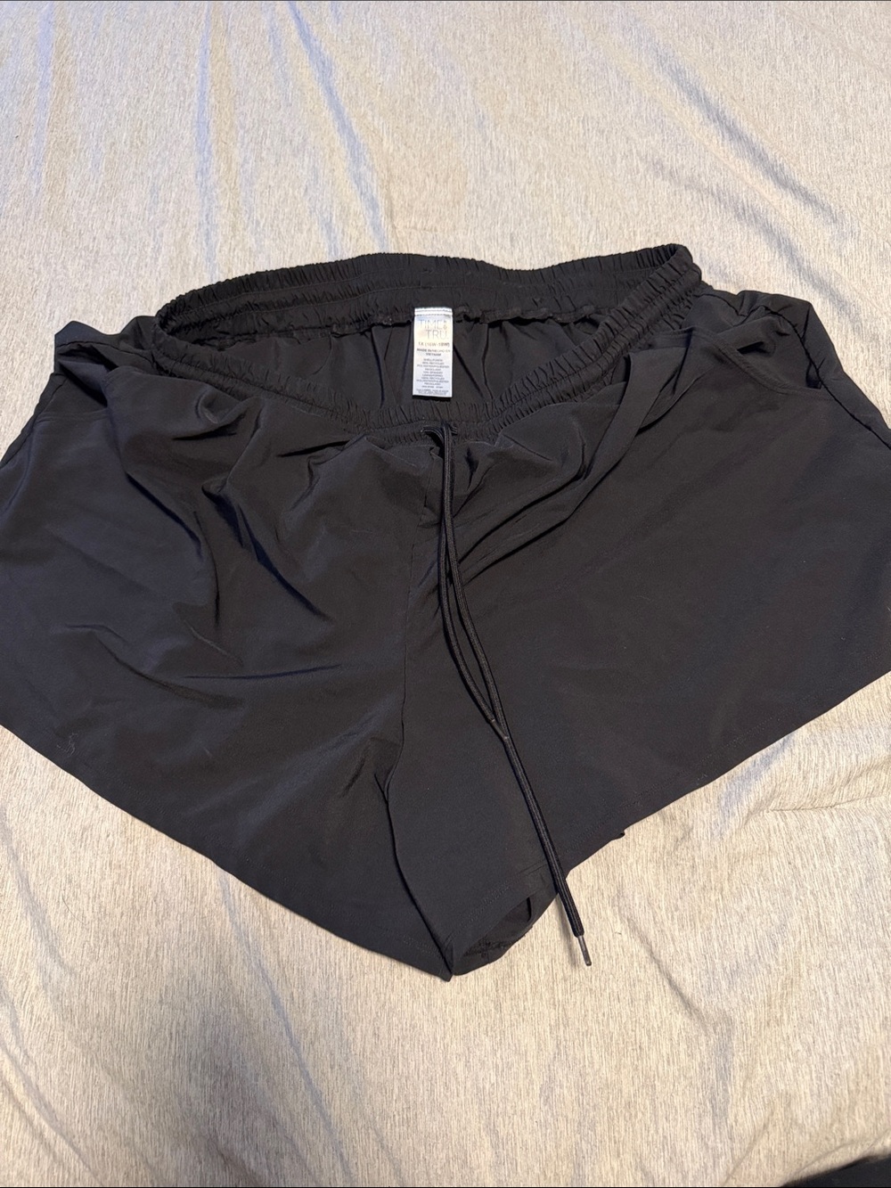 Time and Tru Black Athletic Shorts